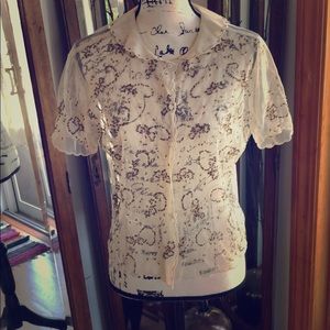 Incredible handmade French blouse